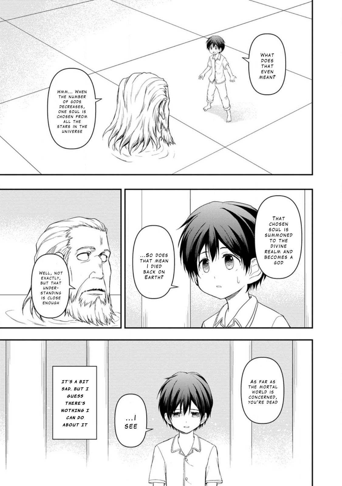 Kami ni Tensei Shita Shounen ga Mofumofu to Isekai wo Tabishimasu Chapter 1 - Page 11