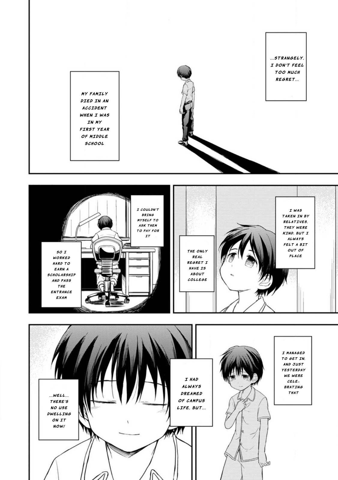 Kami ni Tensei Shita Shounen ga Mofumofu to Isekai wo Tabishimasu Chapter 1 - Page 12
