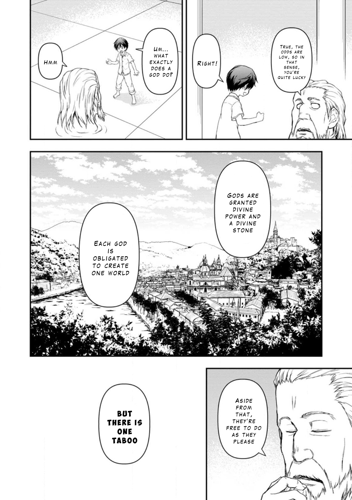 Kami ni Tensei Shita Shounen ga Mofumofu to Isekai wo Tabishimasu Chapter 1 - Page 14
