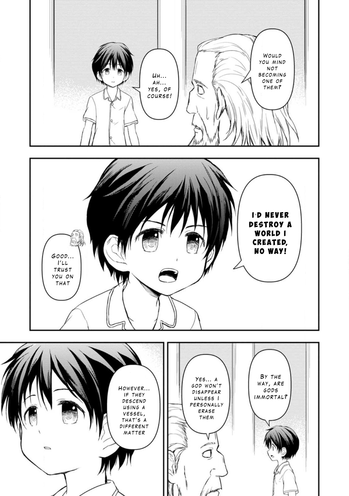 Kami ni Tensei Shita Shounen ga Mofumofu to Isekai wo Tabishimasu Chapter 1 - Page 17
