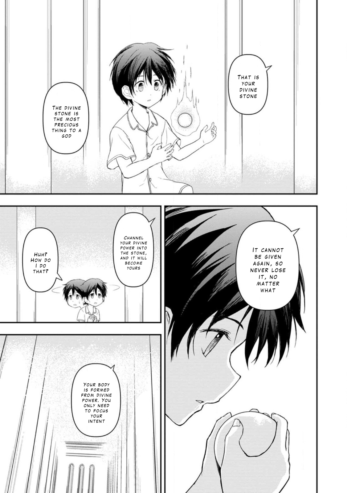 Kami ni Tensei Shita Shounen ga Mofumofu to Isekai wo Tabishimasu Chapter 1 - Page 21