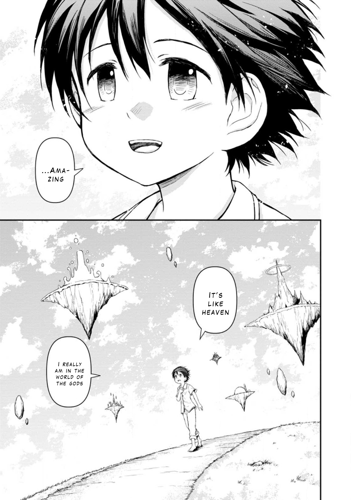 Kami ni Tensei Shita Shounen ga Mofumofu to Isekai wo Tabishimasu Chapter 1 - Page 27