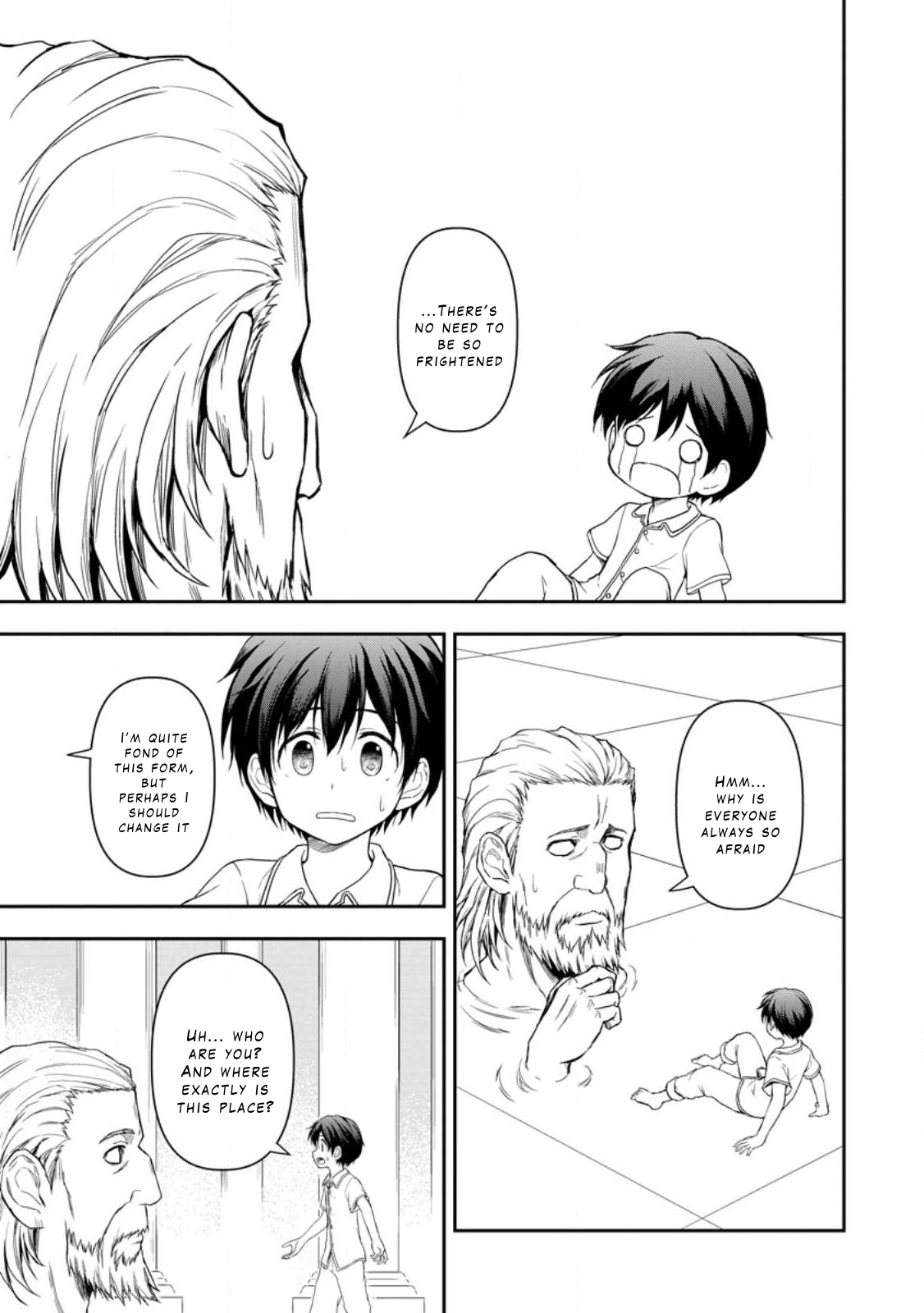 Kami ni Tensei Shita Shounen ga Mofumofu to Isekai wo Tabishimasu Chapter 1 - Page 7