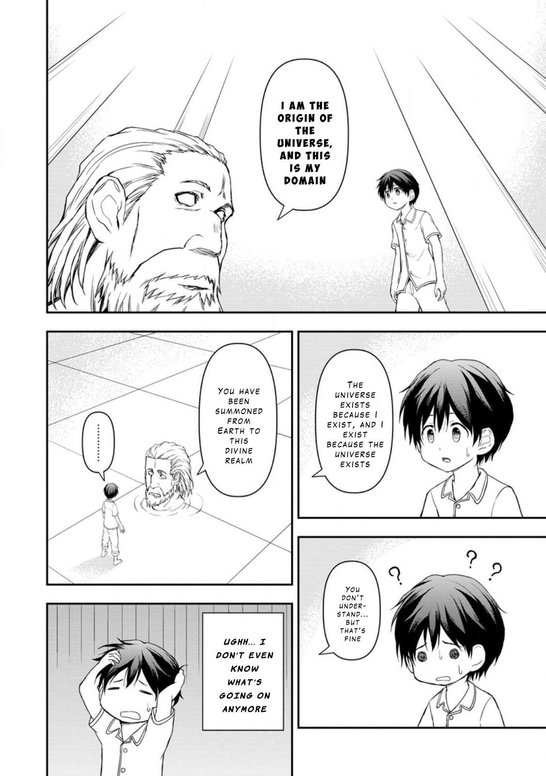 Kami ni Tensei Shita Shounen ga Mofumofu to Isekai wo Tabishimasu Chapter 1 - Page 8