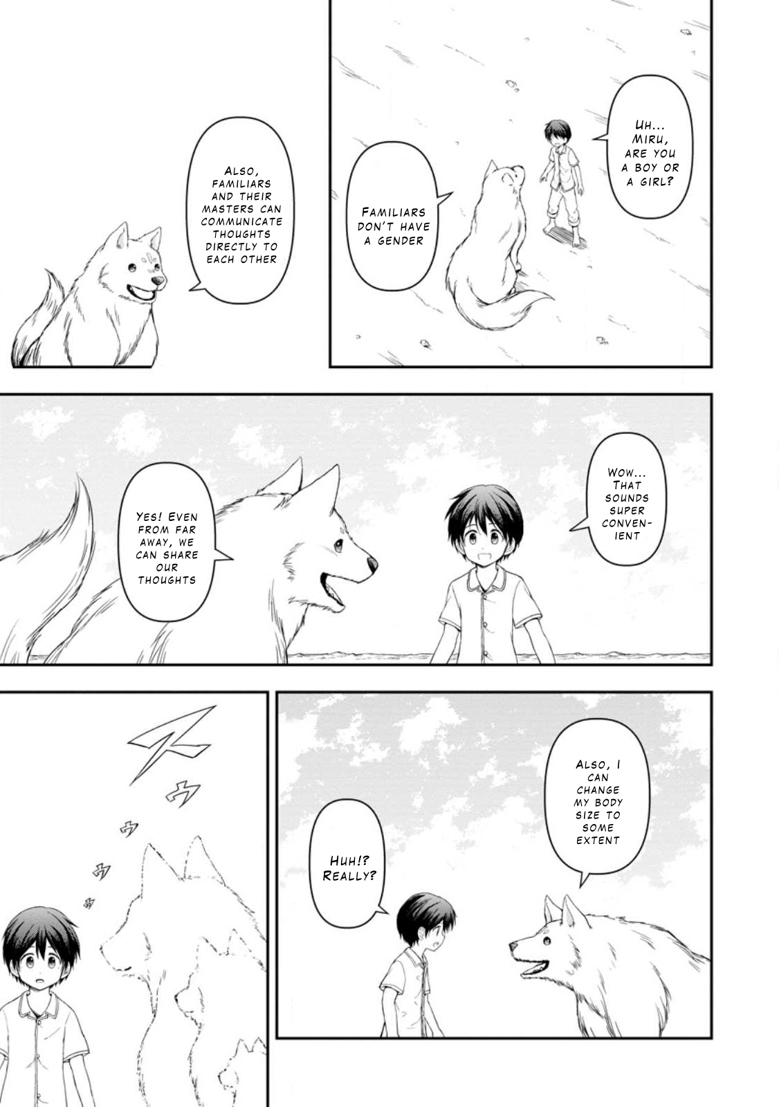 Kami ni Tensei Shita Shounen ga Mofumofu to Isekai wo Tabishimasu Chapter 2 - Page 14
