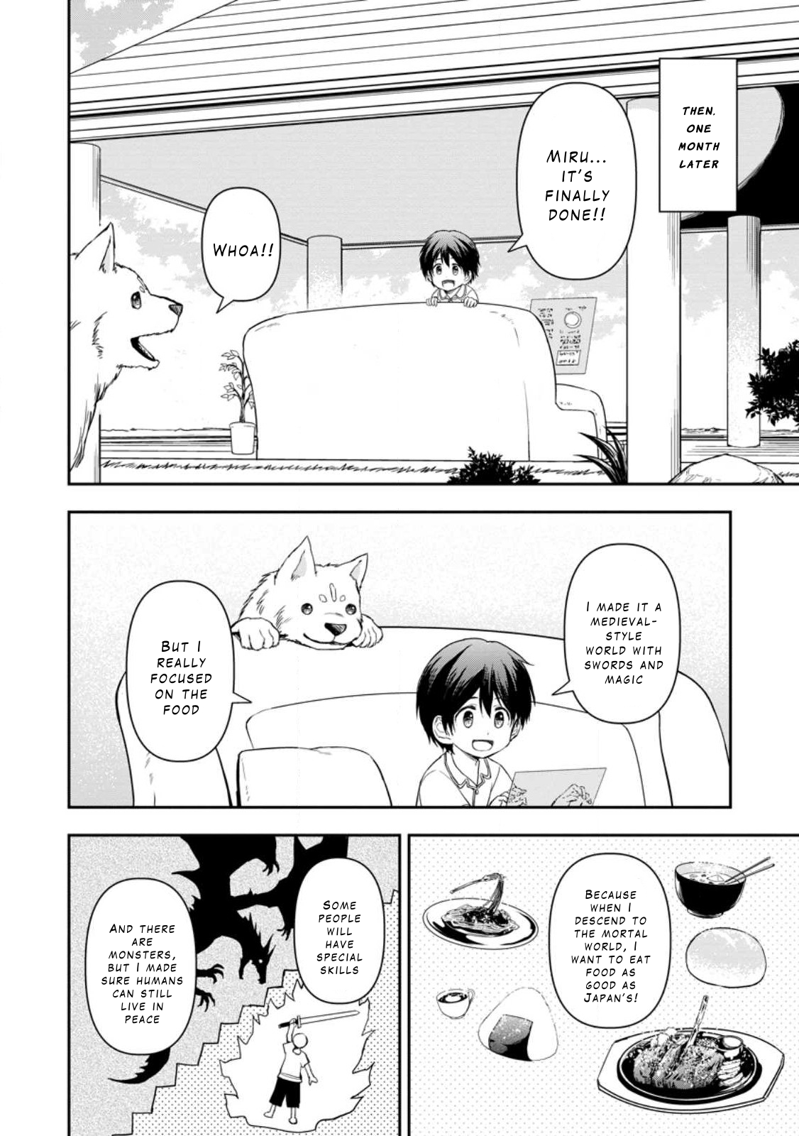 Kami ni Tensei Shita Shounen ga Mofumofu to Isekai wo Tabishimasu Chapter 2 - Page 19