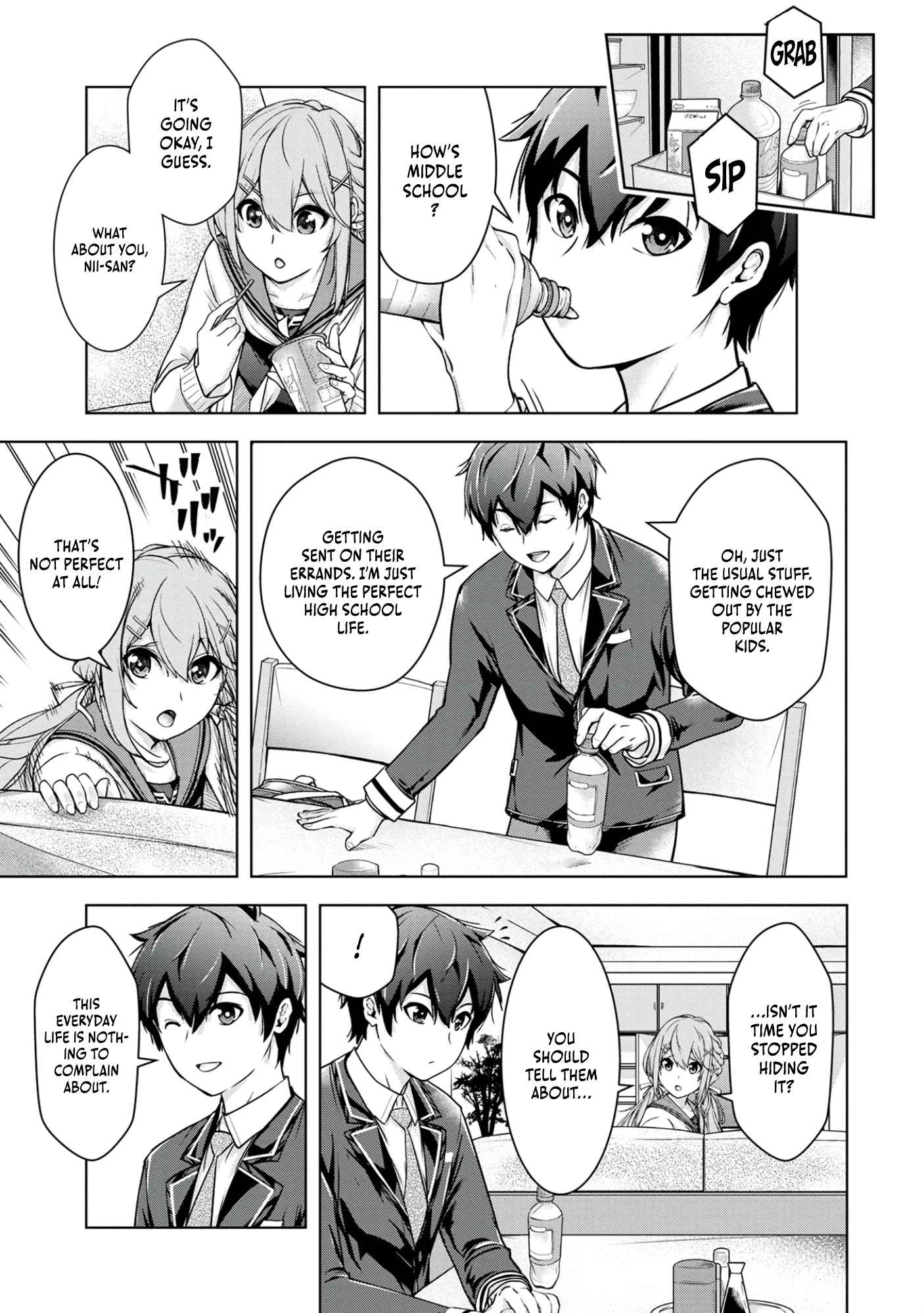 Kamigami no Kennou wo Ayatsurishi Mono ~Nouryoku Suuchi “0” de Sagesumareteiru Ore da ga, Jitsu wa Sekai Saikyou no Ikkaku~ Chapter 1 - Page 13