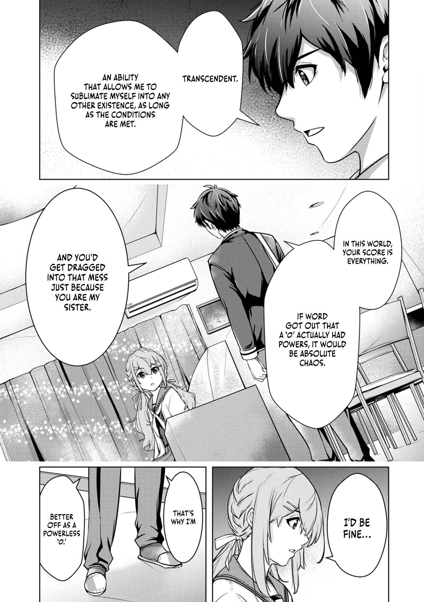 Kamigami no Kennou wo Ayatsurishi Mono ~Nouryoku Suuchi “0” de Sagesumareteiru Ore da ga, Jitsu wa Sekai Saikyou no Ikkaku~ Chapter 1 - Page 15