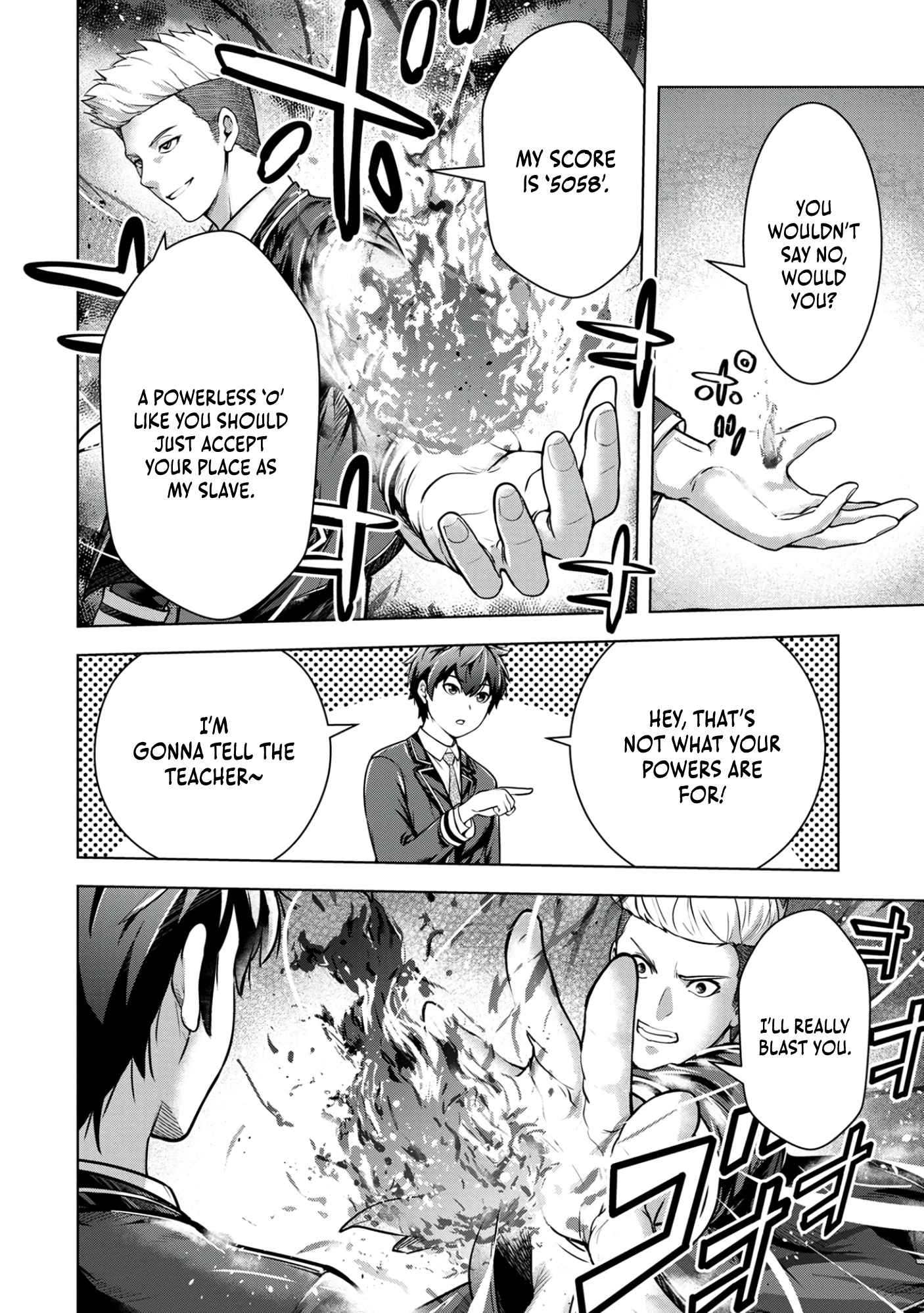 Kamigami no Kennou wo Ayatsurishi Mono ~Nouryoku Suuchi “0” de Sagesumareteiru Ore da ga, Jitsu wa Sekai Saikyou no Ikkaku~ Chapter 1 - Page 10