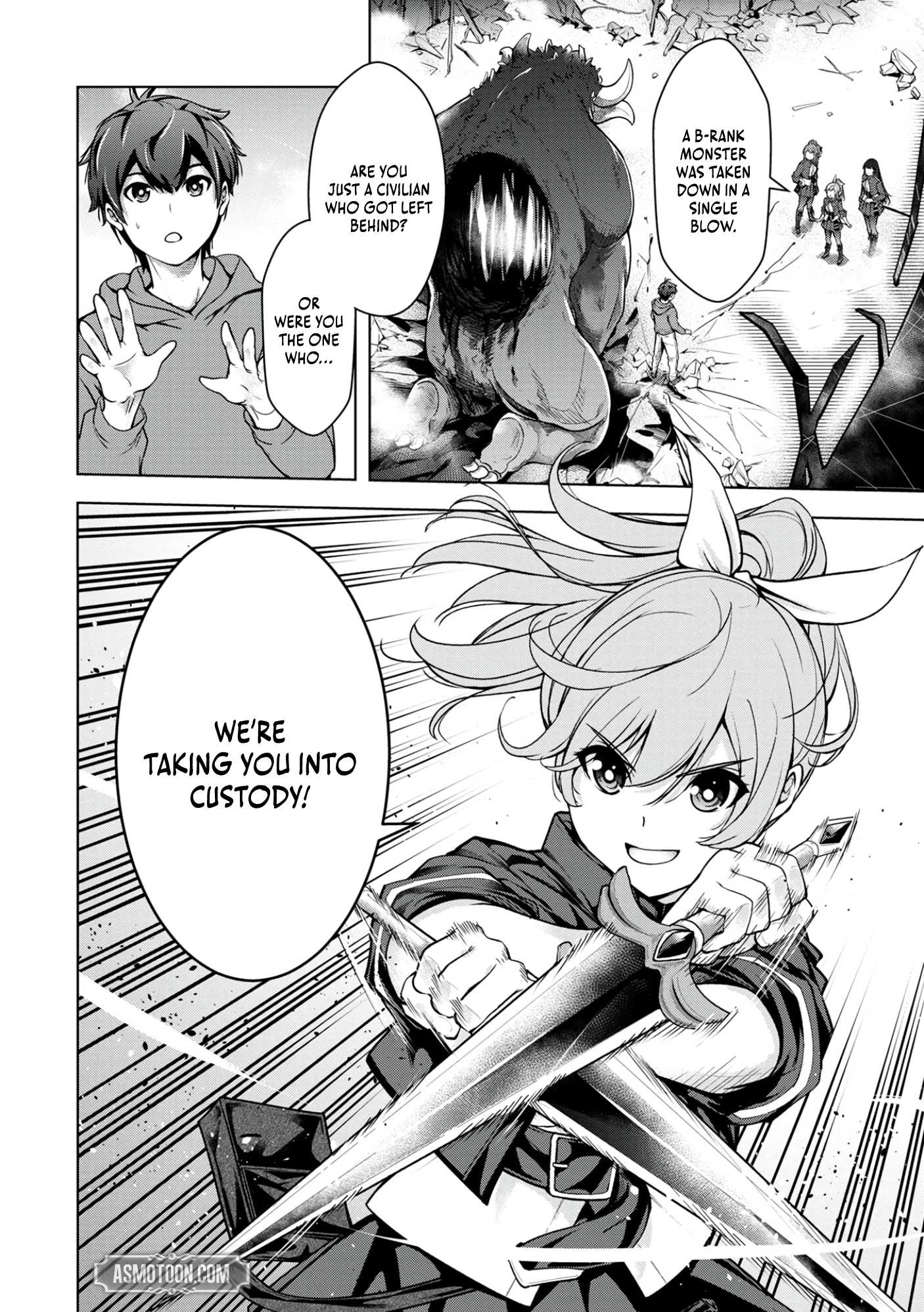 Kamigami no Kennou wo Ayatsurishi Mono ~Nouryoku Suuchi “0” de Sagesumareteiru Ore da ga, Jitsu wa Sekai Saikyou no Ikkaku~ Chapter 2 - Page 3