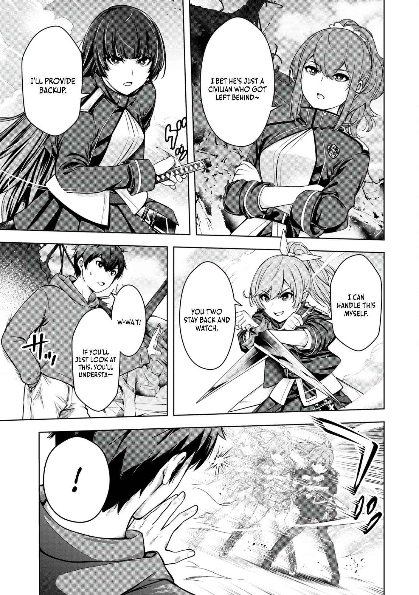 Kamigami no Kennou wo Ayatsurishi Mono ~Nouryoku Suuchi “0” de Sagesumareteiru Ore da ga, Jitsu wa Sekai Saikyou no Ikkaku~ Chapter 2 - Page 4