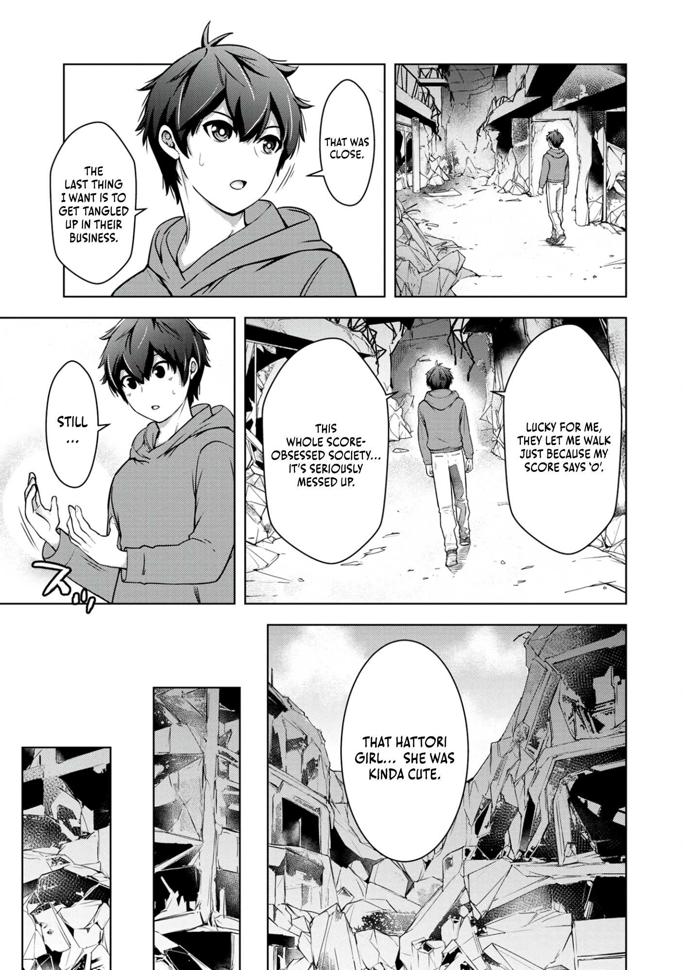 Kamigami no Kennou wo Ayatsurishi Mono ~Nouryoku Suuchi “0” de Sagesumareteiru Ore da ga, Jitsu wa Sekai Saikyou no Ikkaku~ Chapter 2 - Page 10