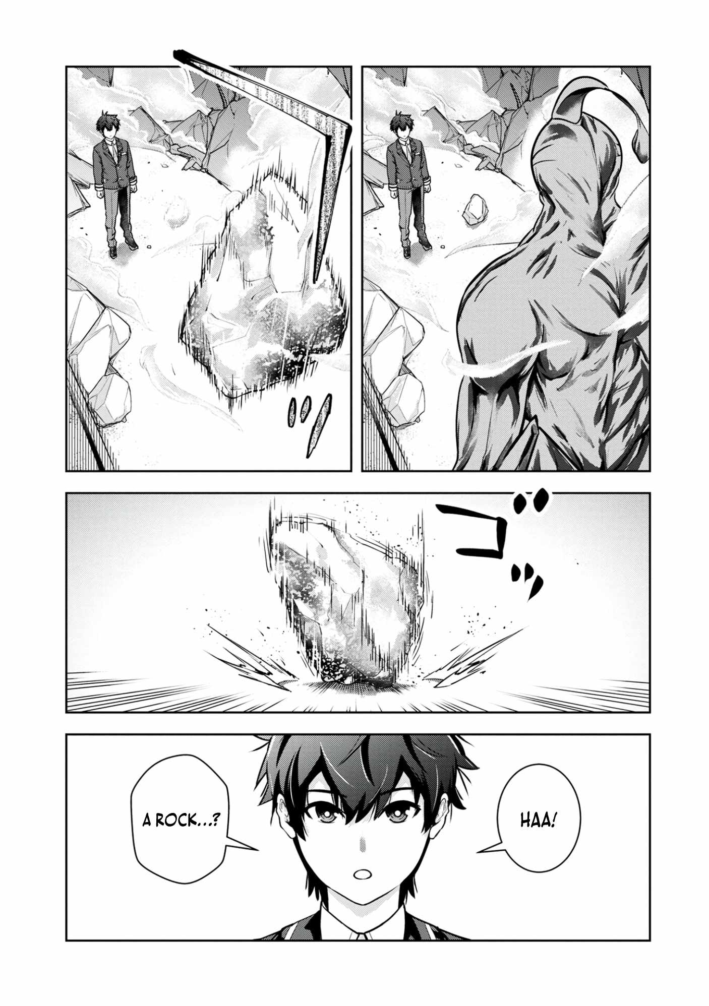 Kamigami no Kennou wo Ayatsurishi Mono ~Nouryoku Suuchi “0” de Sagesumareteiru Ore da ga, Jitsu wa Sekai Saikyou no Ikkaku~ Chapter 3 - Page 14