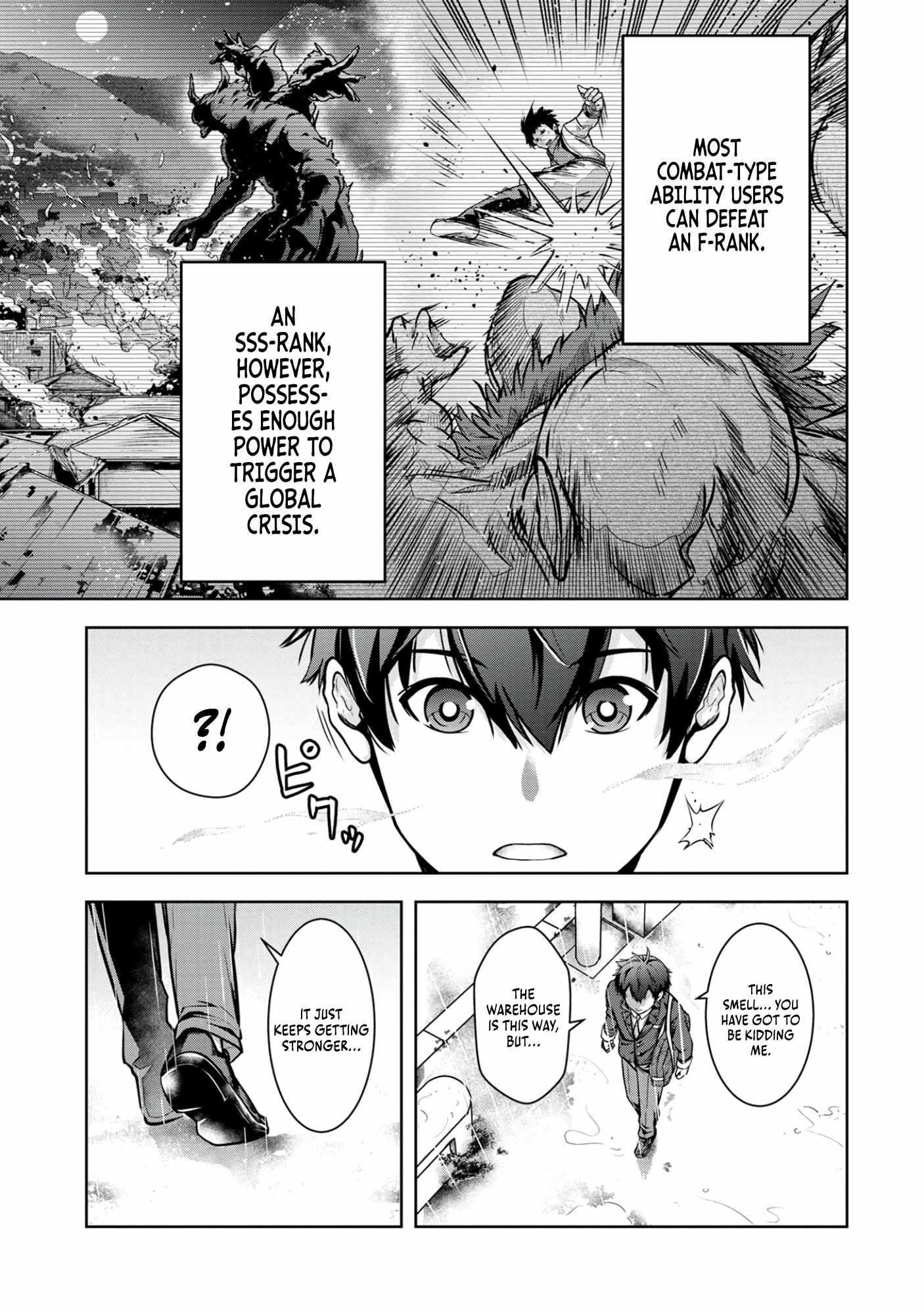 Kamigami no Kennou wo Ayatsurishi Mono ~Nouryoku Suuchi “0” de Sagesumareteiru Ore da ga, Jitsu wa Sekai Saikyou no Ikkaku~ Chapter 3 - Page 4