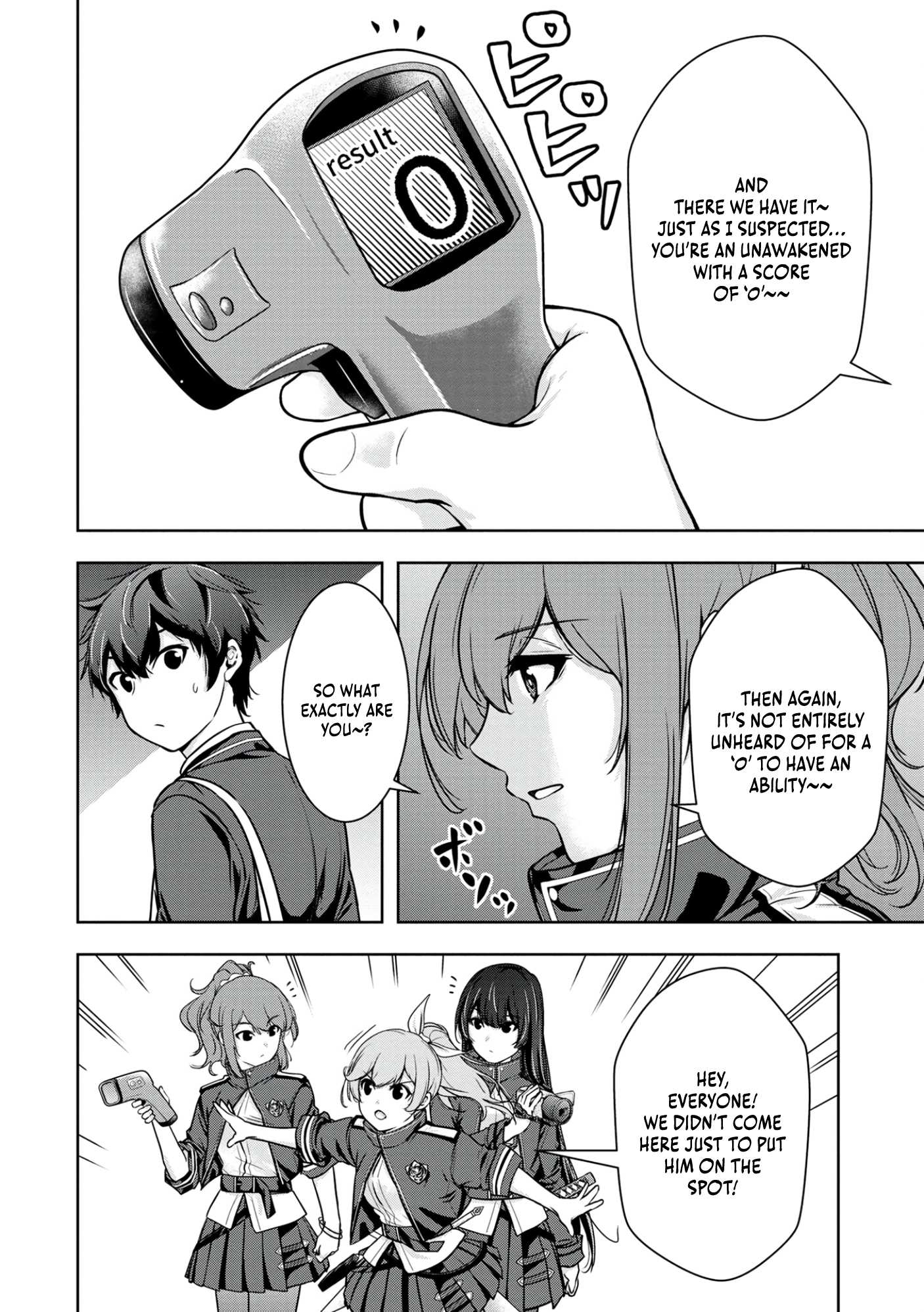 Kamigami no Kennou wo Ayatsurishi Mono ~Nouryoku Suuchi “0” de Sagesumareteiru Ore da ga, Jitsu wa Sekai Saikyou no Ikkaku~ Chapter 4 - Page 17