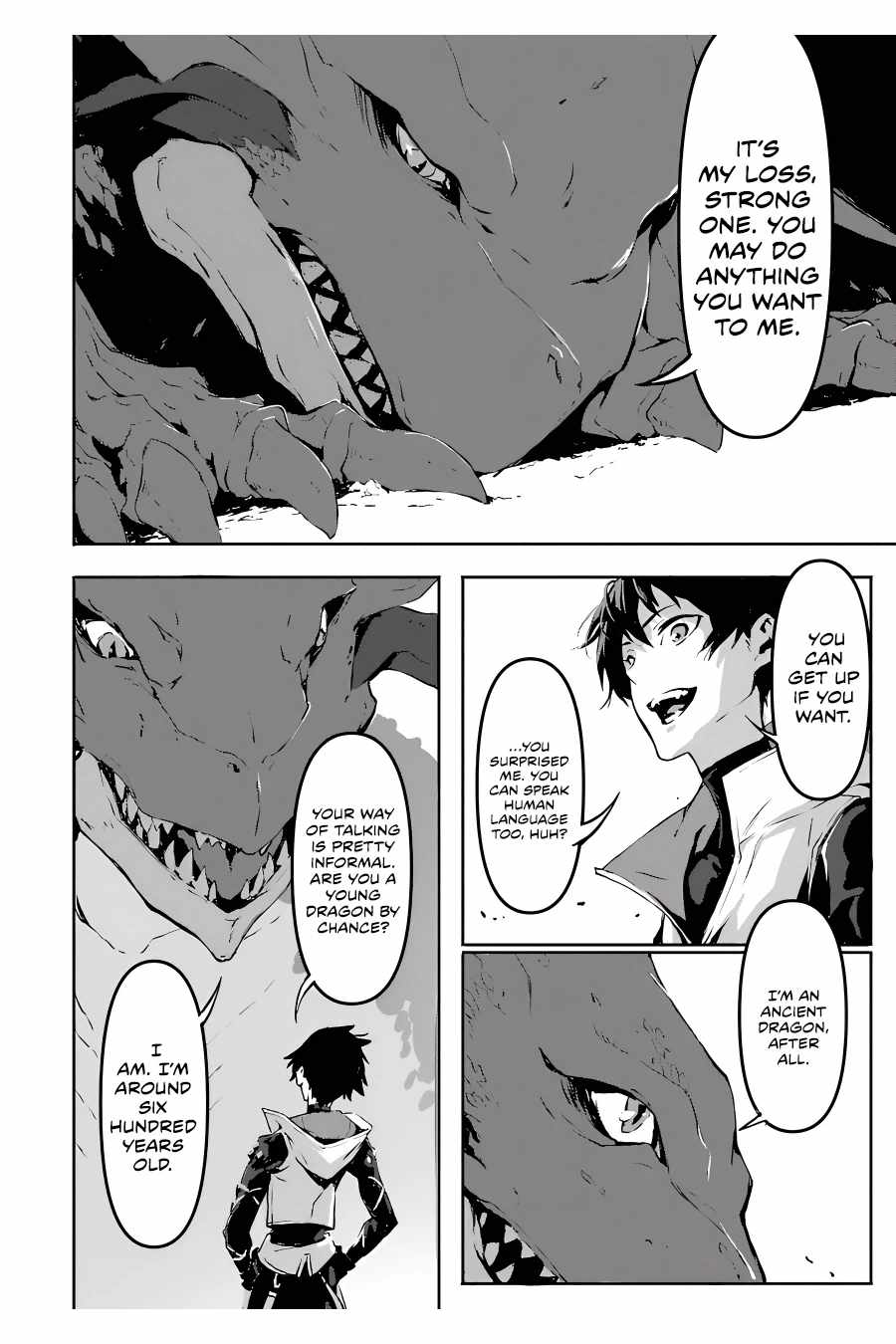Kamigoroshi no Maou Saijyaku Shuzoku ni Tensei shi Shijyou Saikyou ni naru Chapter 2.1 - Page 4
