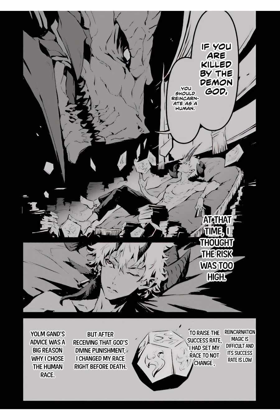 Kamigoroshi no Maou Saijyaku Shuzoku ni Tensei shi Shijyou Saikyou ni naru Chapter 2.2 - Page 1