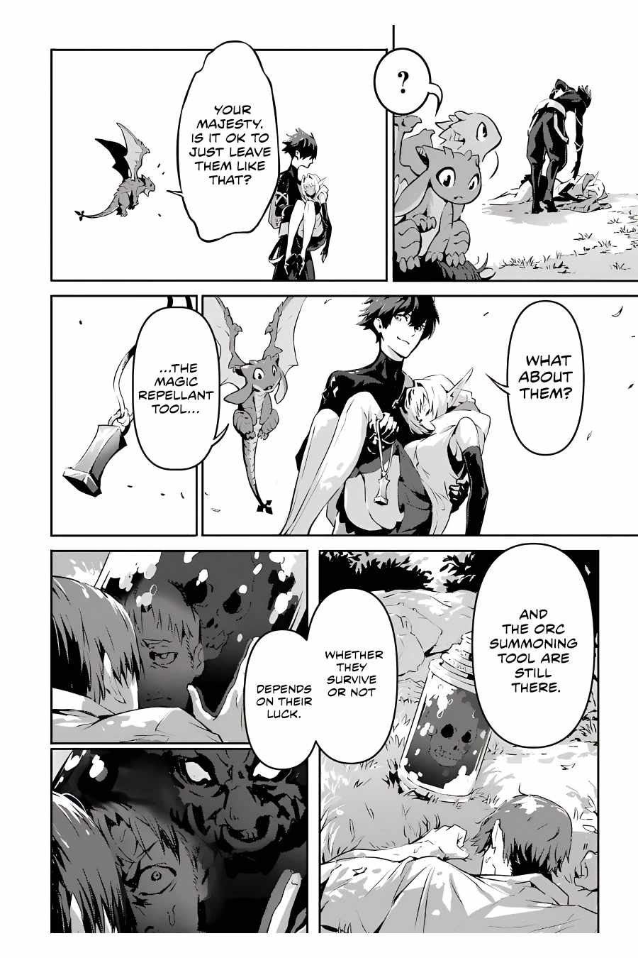 Kamigoroshi no Maou Saijyaku Shuzoku ni Tensei shi Shijyou Saikyou ni naru Chapter 4.1 - Page 4