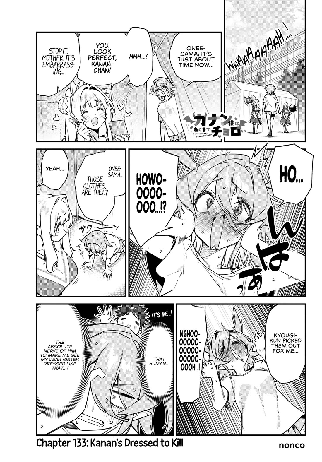 Kanan-sama wa Akumade Choroi Chapter 133 - Page 1