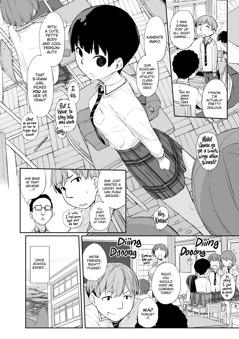 Kanente-san to Oonawa-kun ~Muttsuri Dosukebe na Kanojo to Ore~ Chapter 1 - Page 3