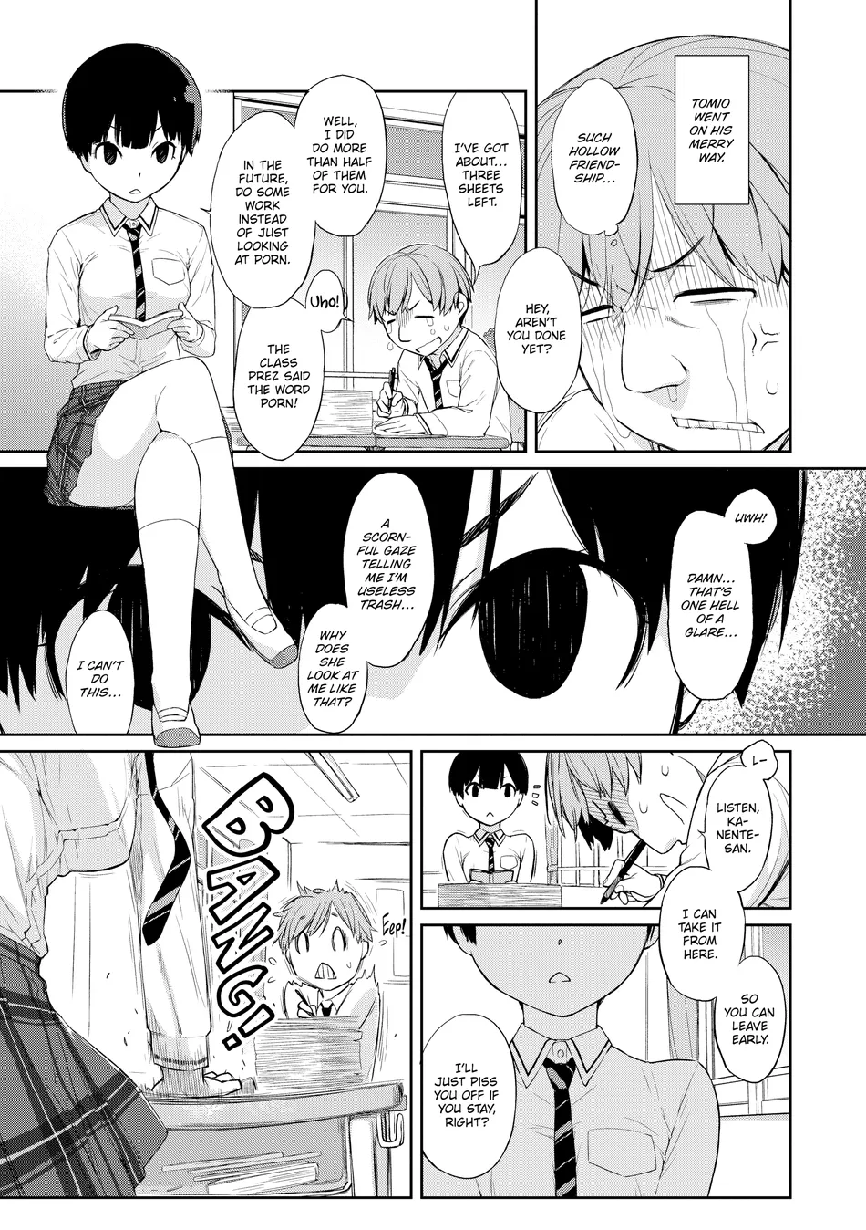 Kanente-san to Oonawa-kun ~Muttsuri Dosukebe na Kanojo to Ore~ Chapter 1 - Page 4