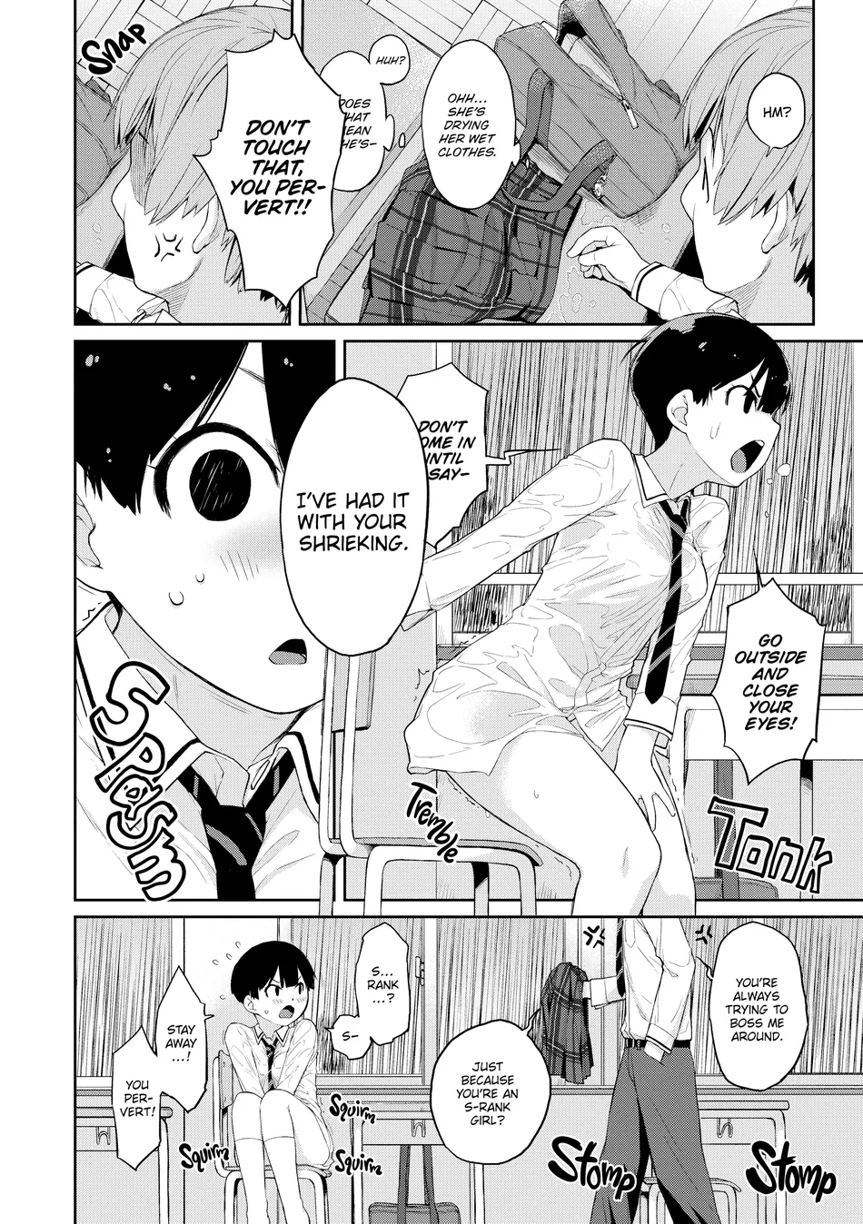 Kanente-san to Oonawa-kun ~Muttsuri Dosukebe na Kanojo to Ore~ Chapter 1 - Page 7