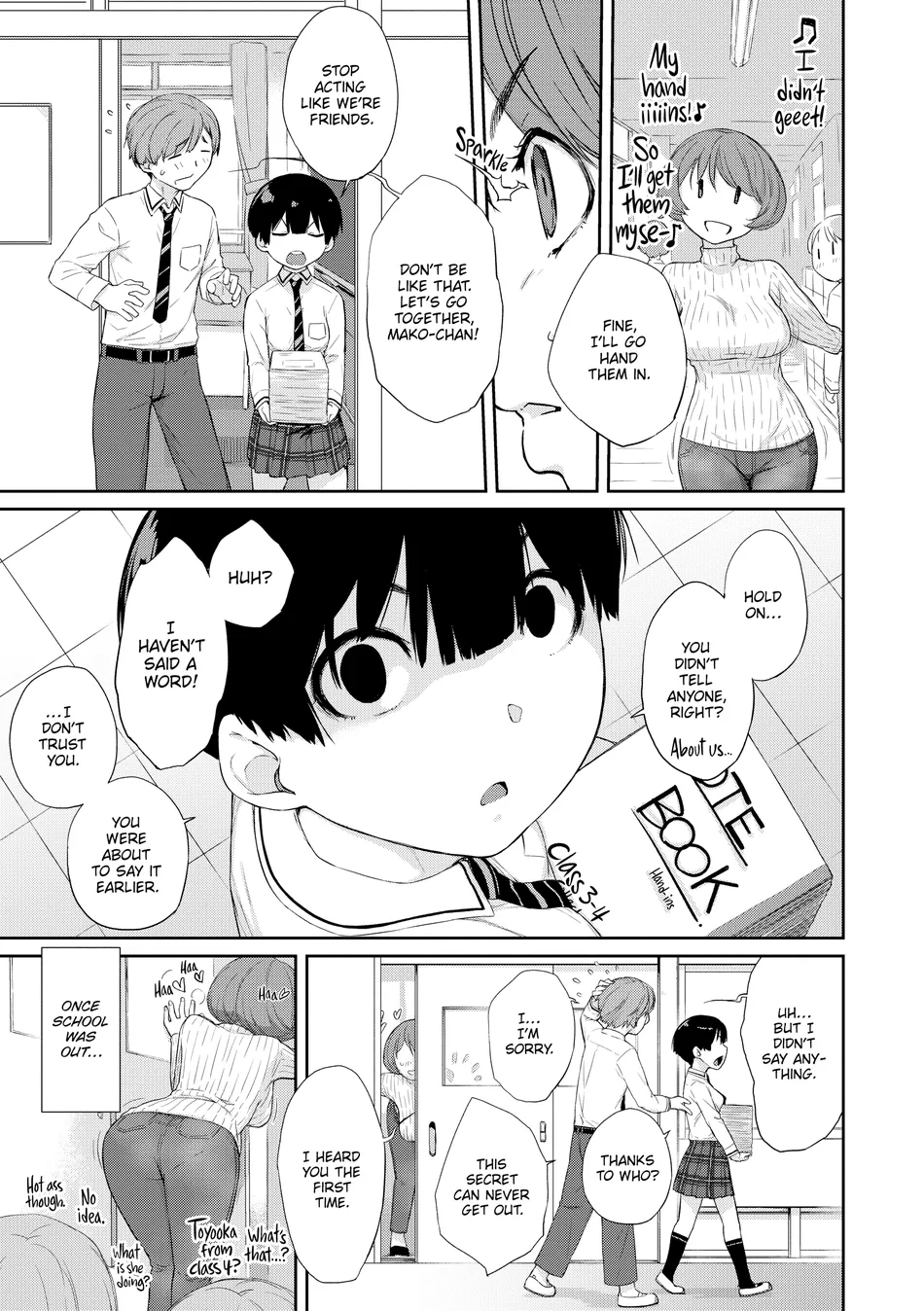 Kanente-san to Oonawa-kun ~Muttsuri Dosukebe na Kanojo to Ore~ Chapter 2 - Page 3