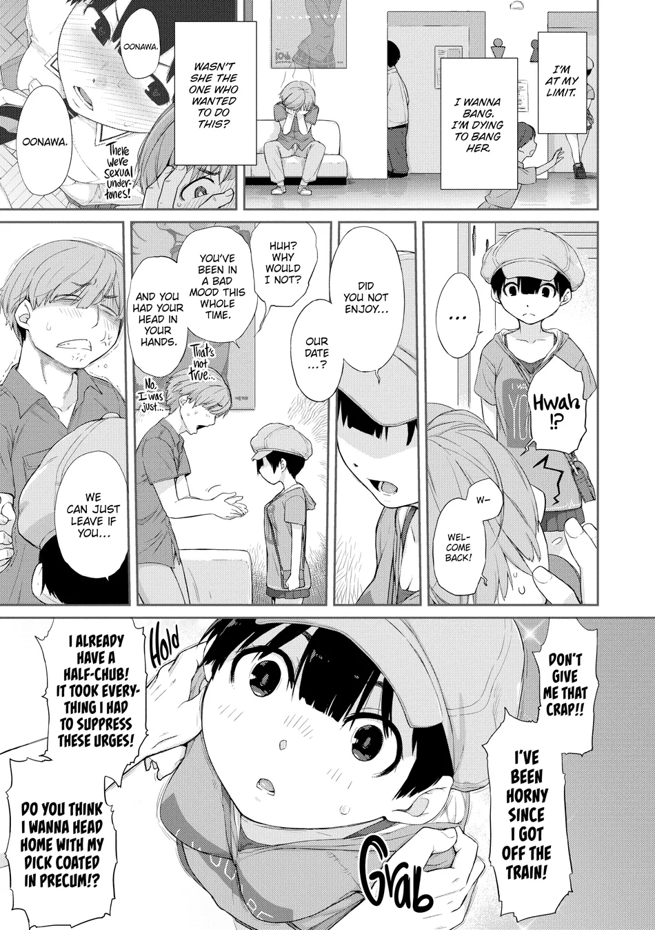 Kanente-san to Oonawa-kun ~Muttsuri Dosukebe na Kanojo to Ore~ Chapter 2 - Page 7