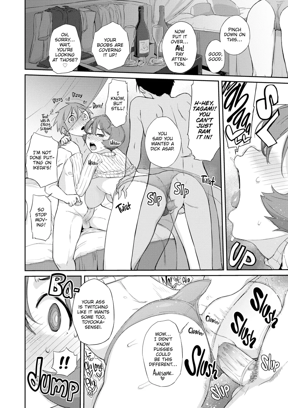 Kanente-san to Oonawa-kun ~Muttsuri Dosukebe na Kanojo to Ore~ Chapter 3 - Page 14