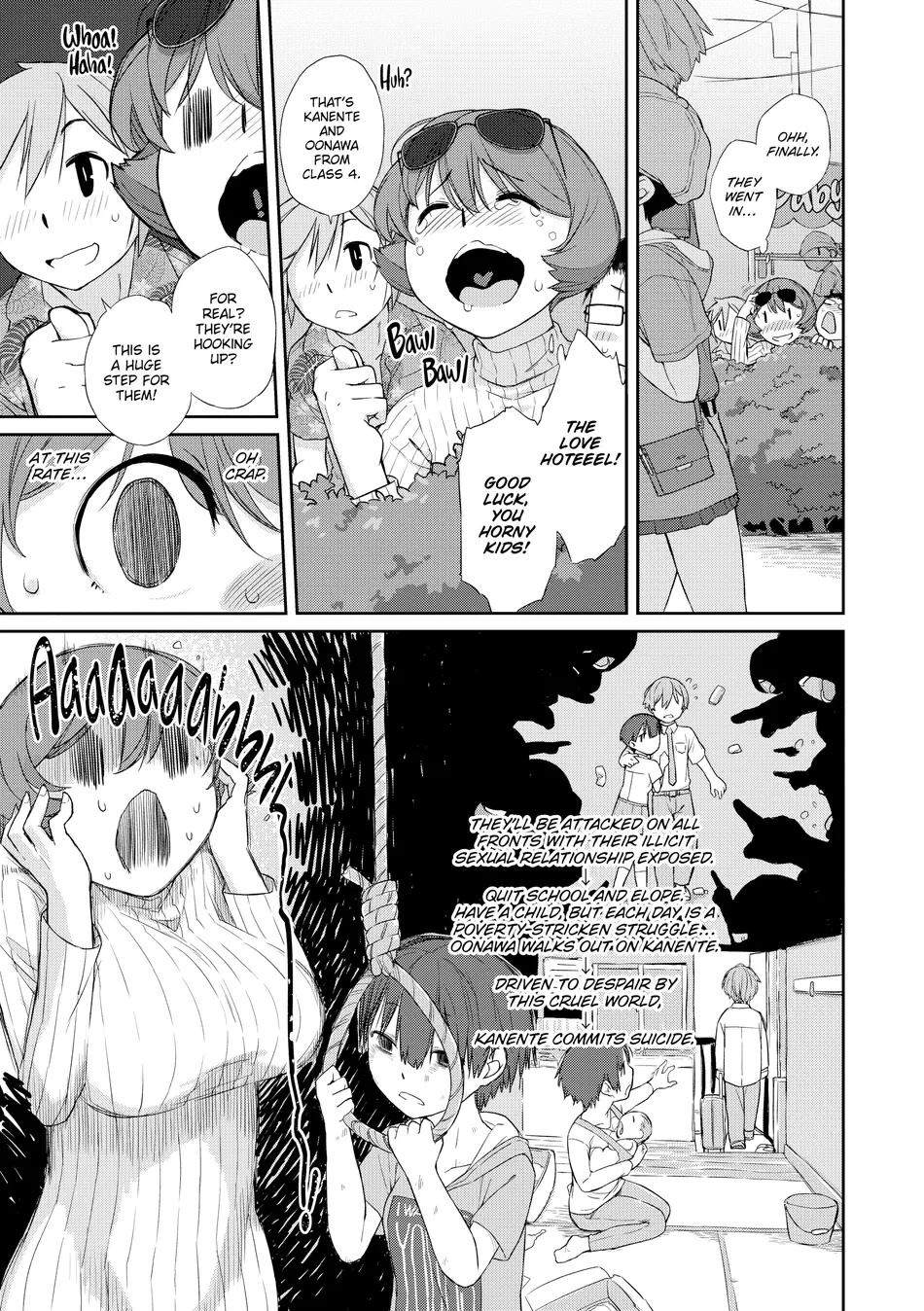 Kanente-san to Oonawa-kun ~Muttsuri Dosukebe na Kanojo to Ore~ Chapter 3 - Page 7