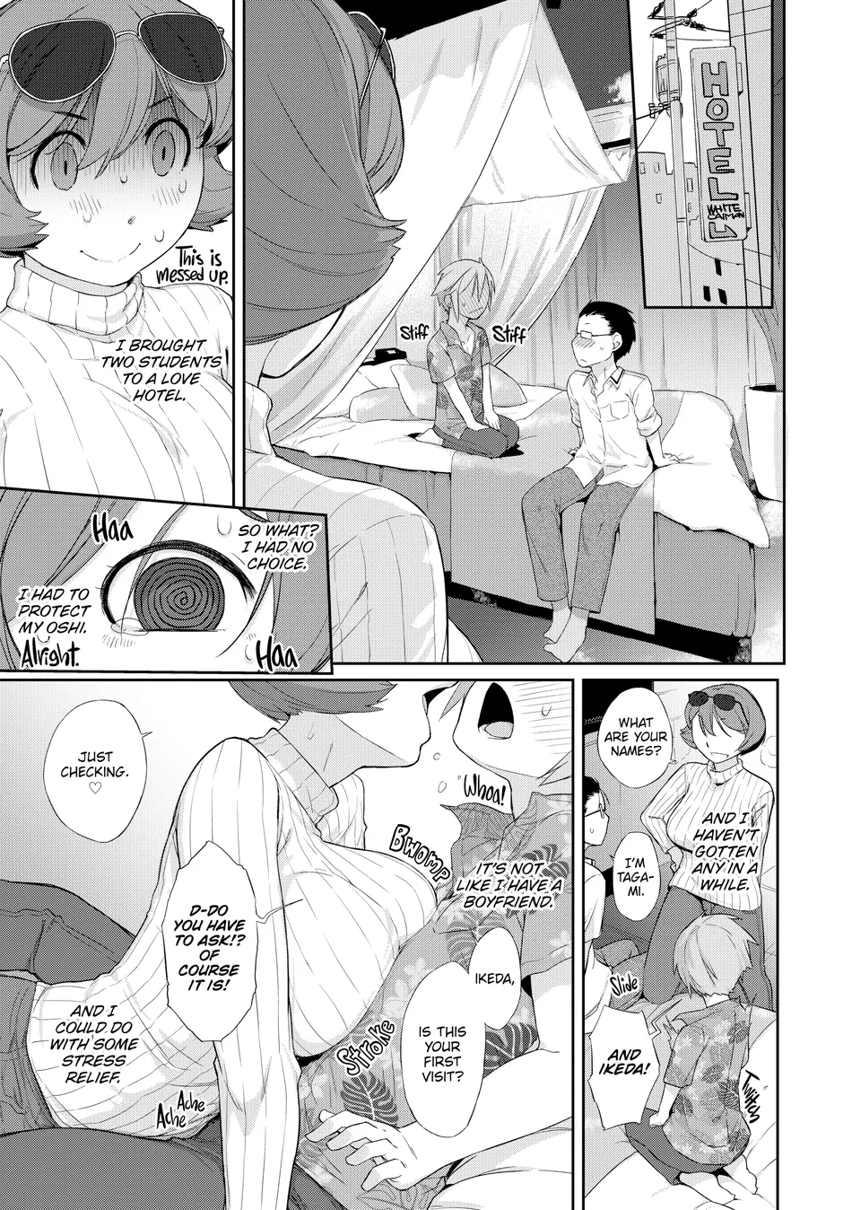 Kanente-san to Oonawa-kun ~Muttsuri Dosukebe na Kanojo to Ore~ Chapter 3 - Page 9