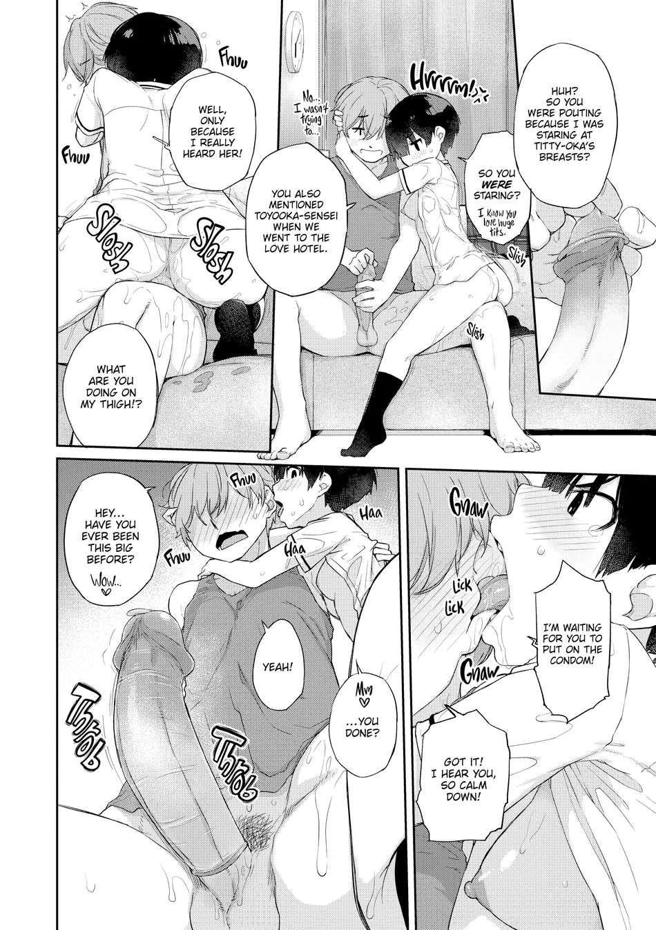 Kanente-san to Oonawa-kun ~Muttsuri Dosukebe na Kanojo to Ore~ Chapter 4 - Page 14