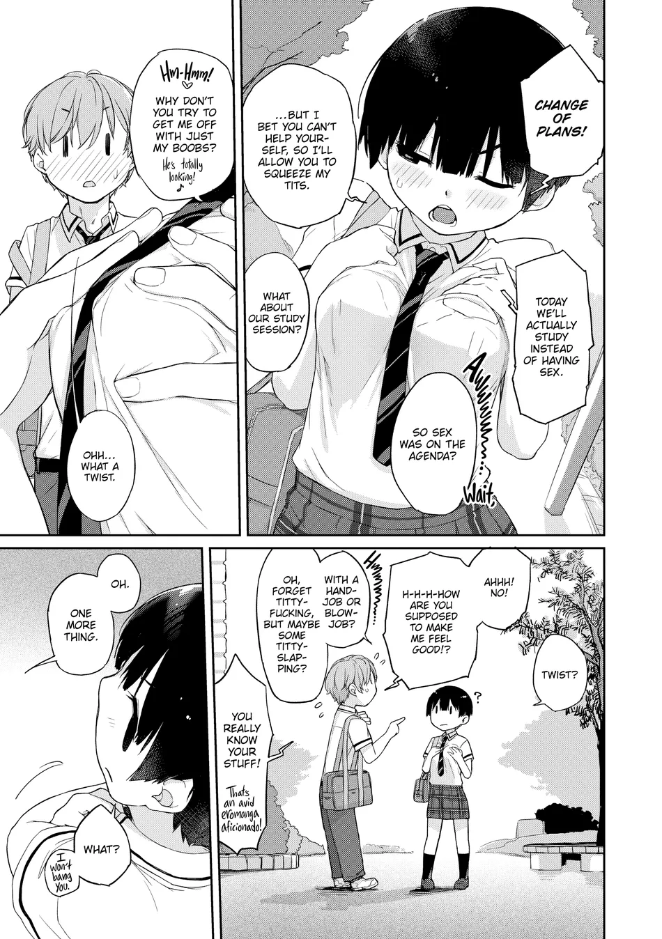 Kanente-san to Oonawa-kun ~Muttsuri Dosukebe na Kanojo to Ore~ Chapter 4 - Page 5