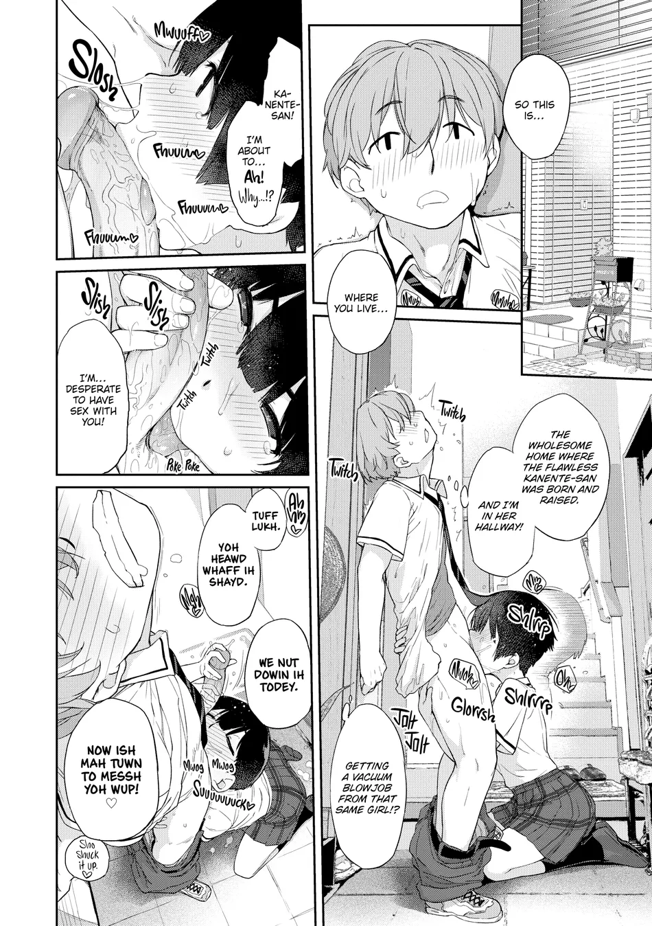 Kanente-san to Oonawa-kun ~Muttsuri Dosukebe na Kanojo to Ore~ Chapter 4 - Page 8