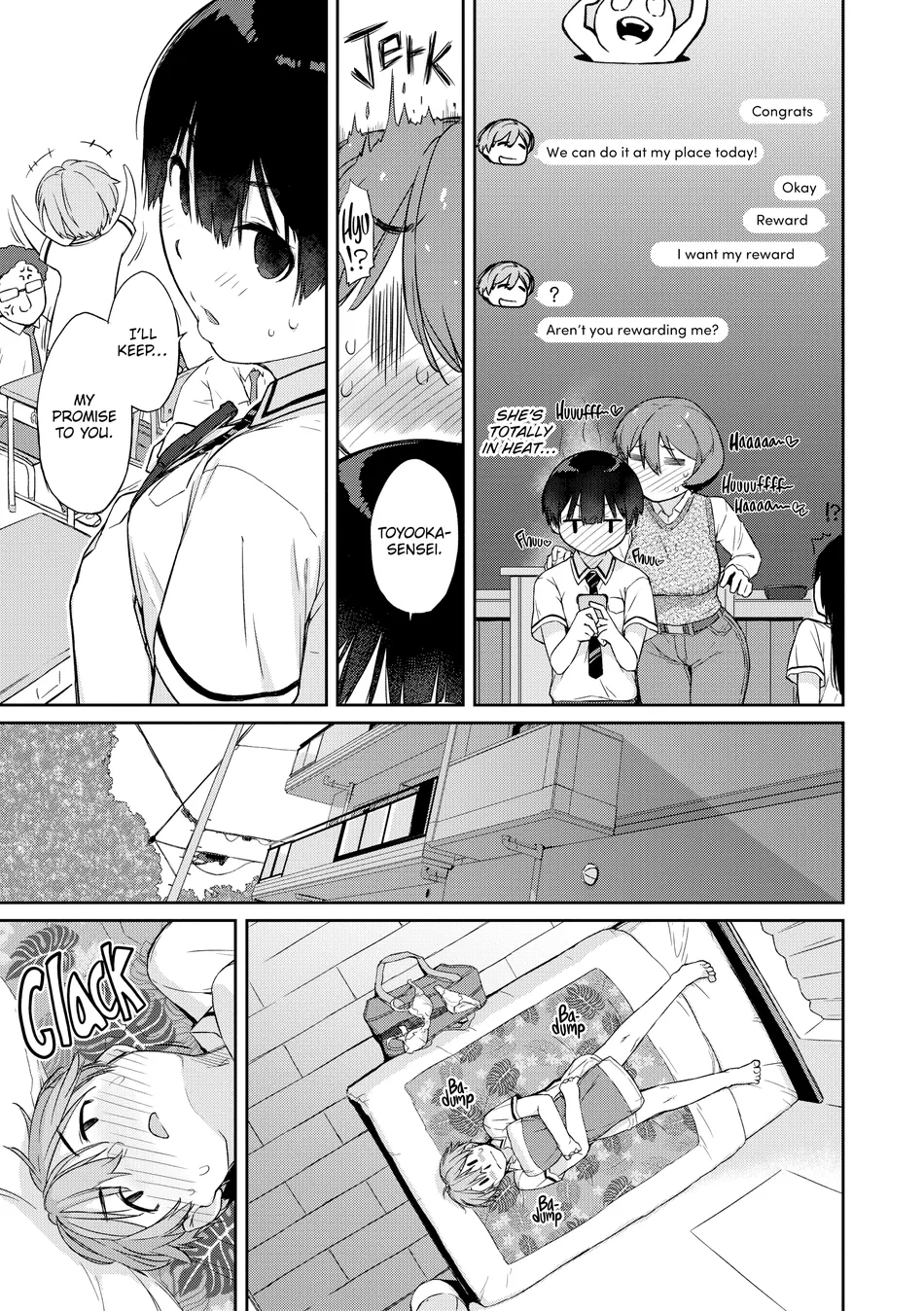 Kanente-san to Oonawa-kun ~Muttsuri Dosukebe na Kanojo to Ore~ Chapter 5 - Page 11