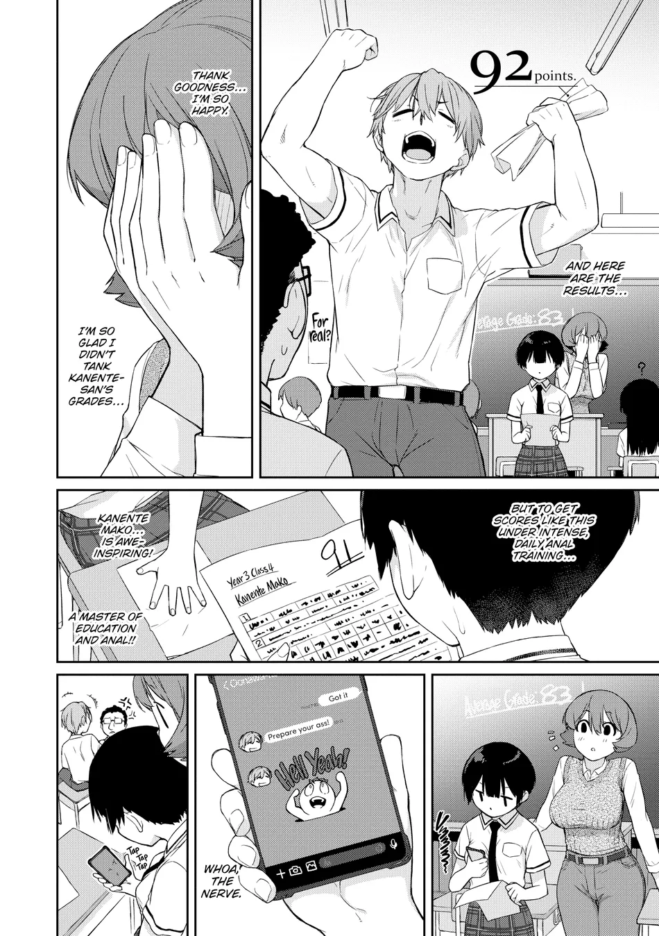 Kanente-san to Oonawa-kun ~Muttsuri Dosukebe na Kanojo to Ore~ Chapter 5 - Page 10