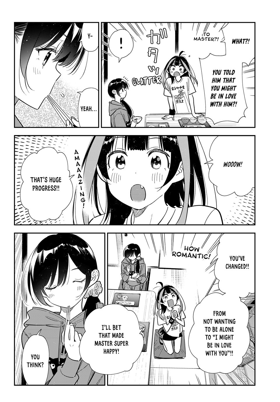 Kanojo, Okarishimasu Chapter 387 - Page 9