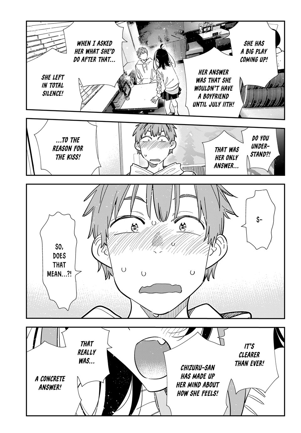 Kanojo, Okarishimasu Chapter 391 - Page 14