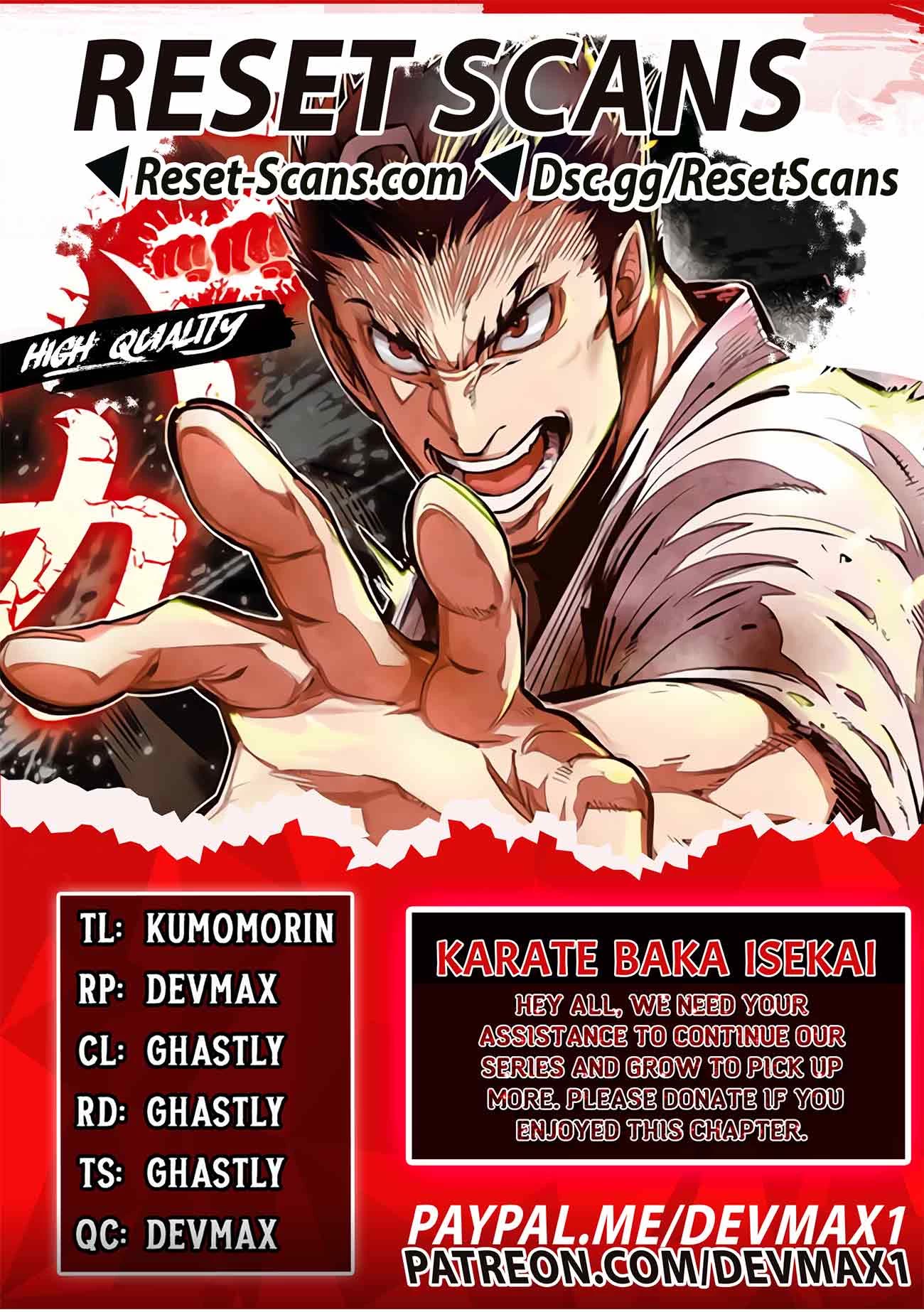 Karate Baka in Different World Chapter 22.2 - Page 1