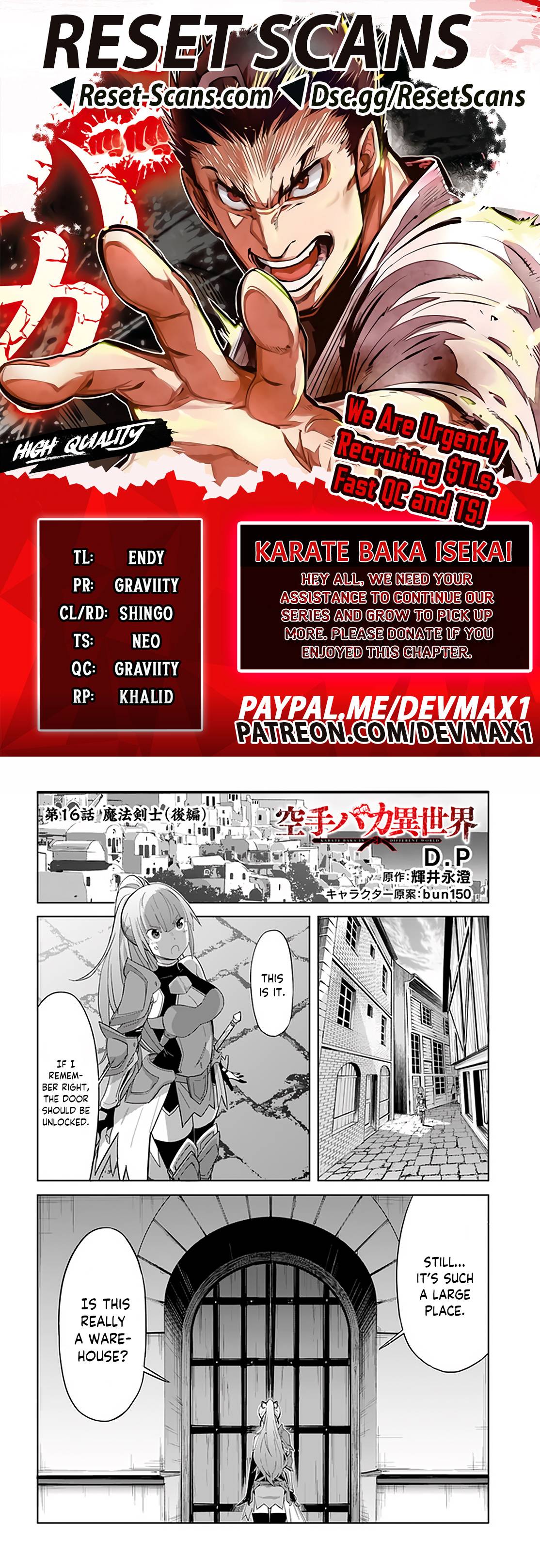 Karate Baka In Different Chapter 16.2 - Page 1