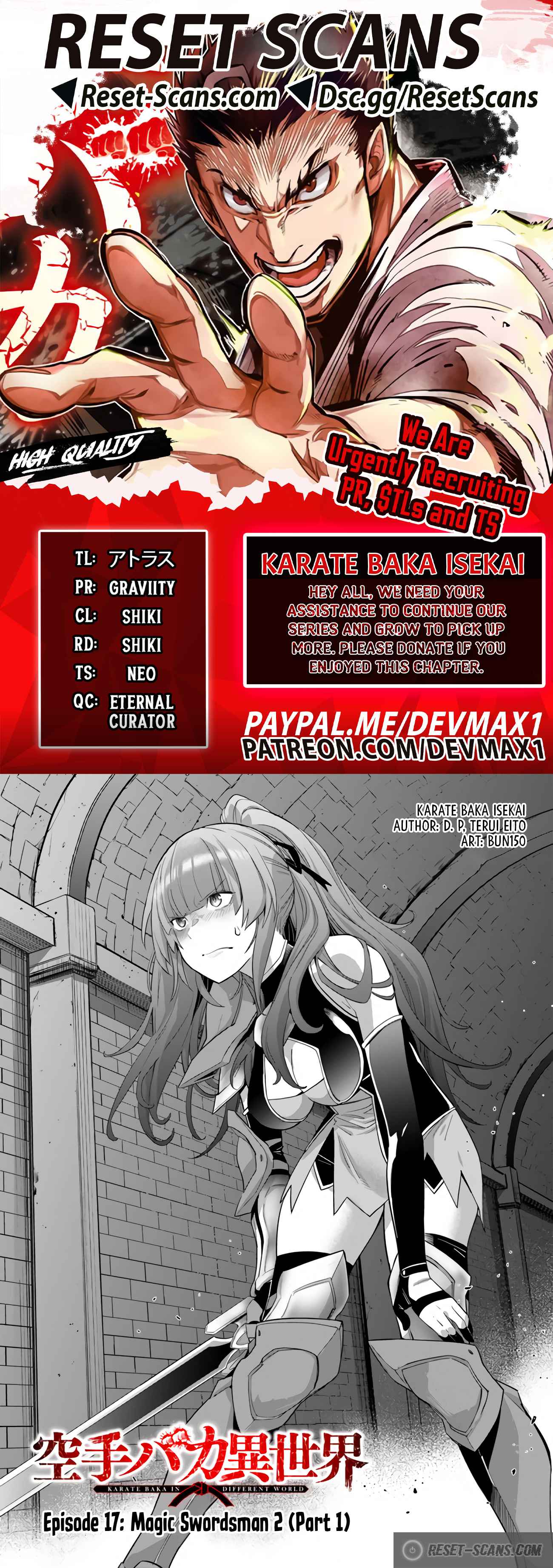 Karate Baka In Different Chapter 17.1 - Page 1