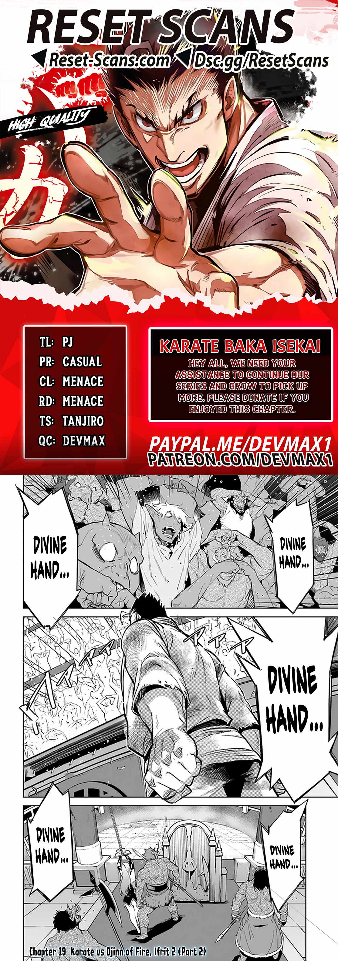 Karate Baka In Different Chapter 19.2 - Page 1