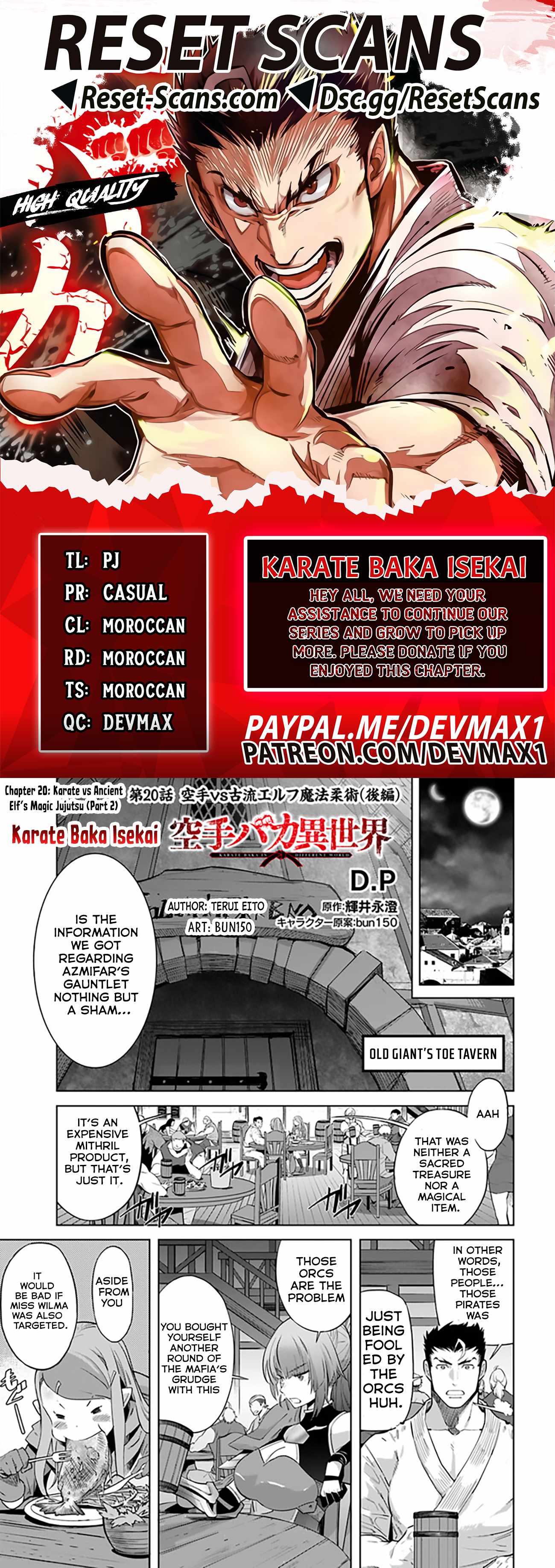 Karate Baka In Different Chapter 20.2 - Page 1
