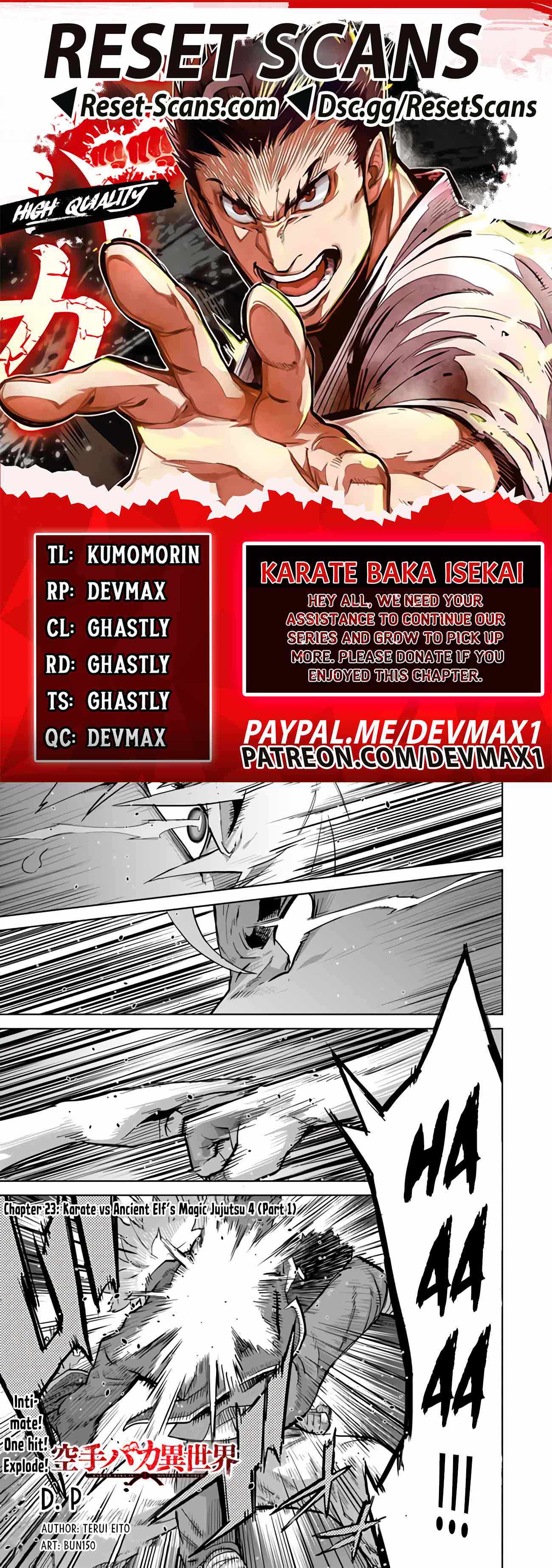 Karate Baka In Different Chapter 23.1 - Page 1