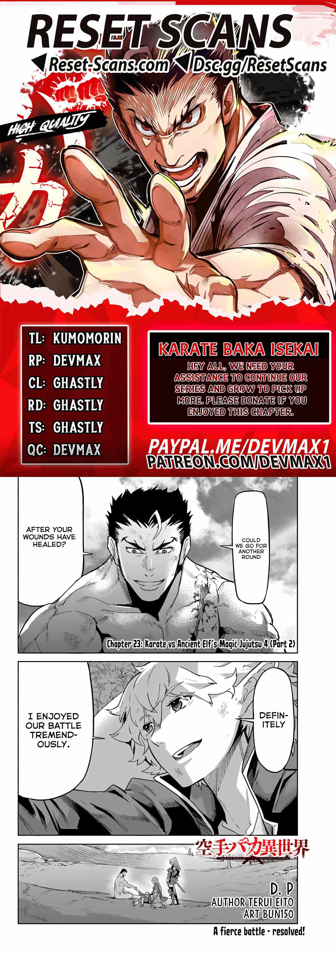 Karate Baka In Different Chapter 23.2 - Page 1