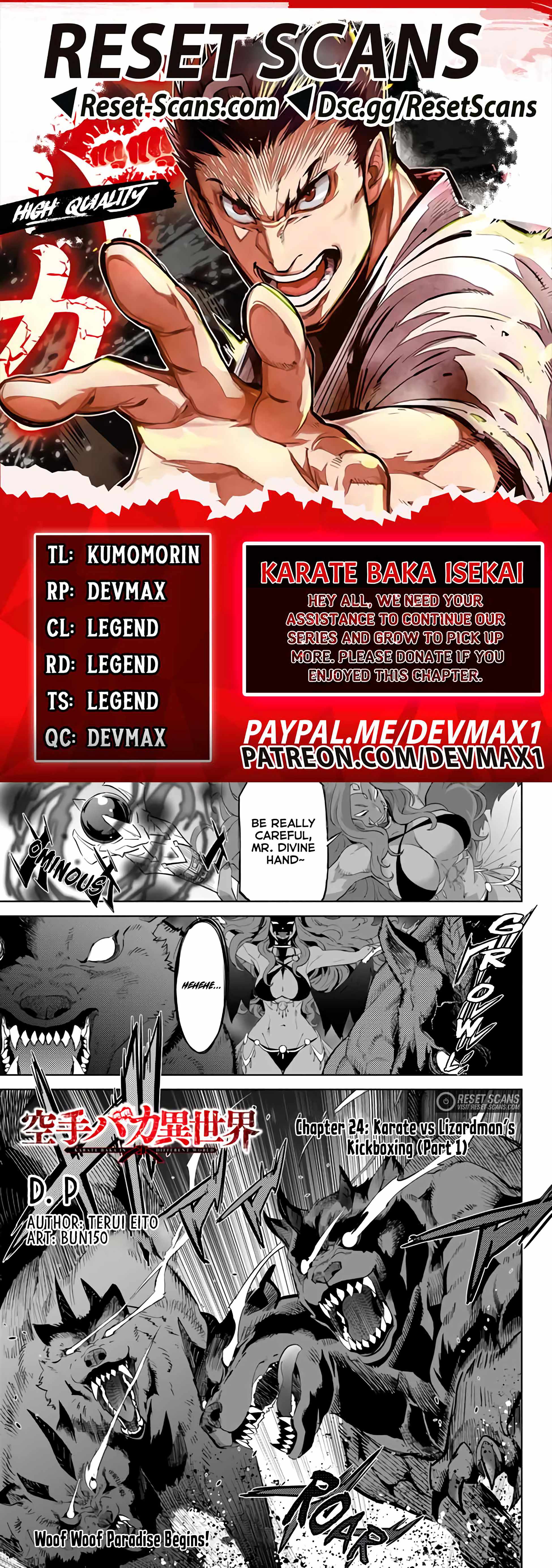 Karate Baka In Different Chapter 24.1 - Page 1