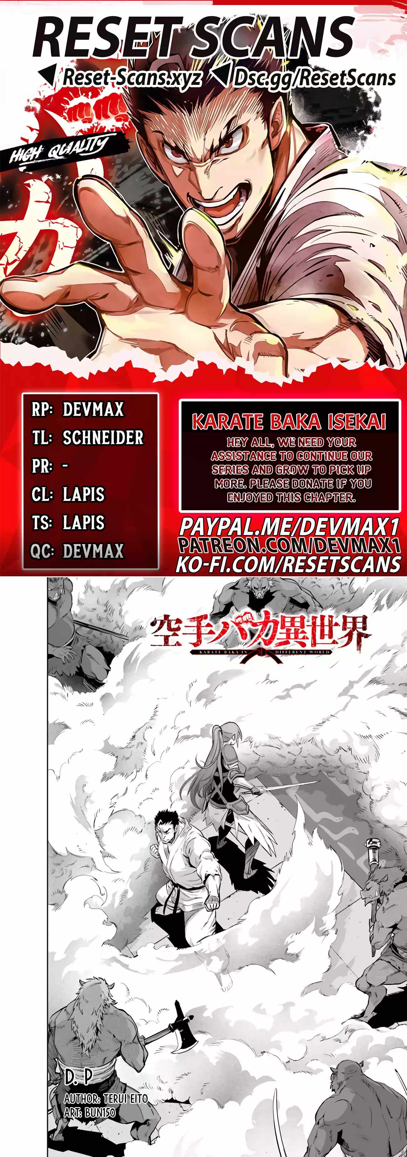 Karate Baka In Different Chapter 28 - Page 1