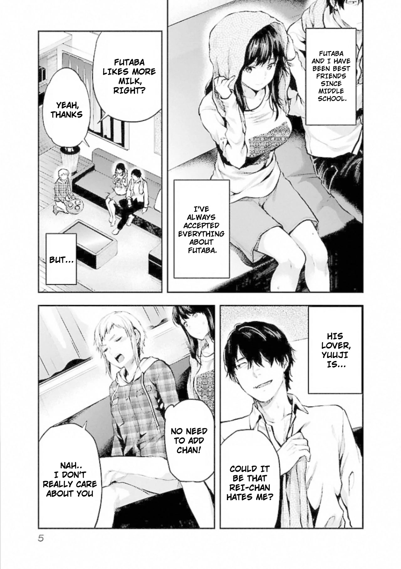 Kareshi ga Iru no ni Chapter 7 - Page 5