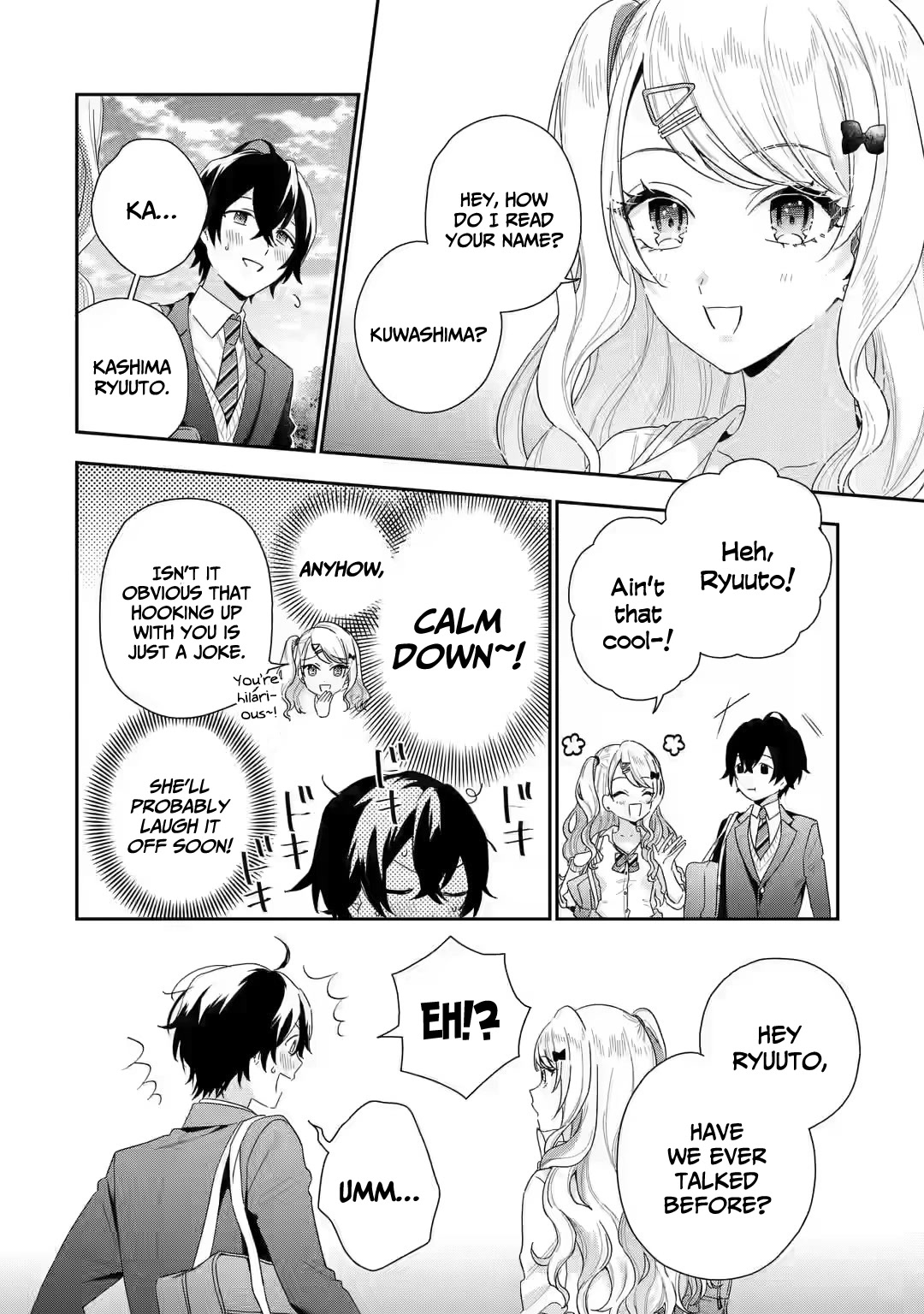 Keiken Zumi na Kimi to, Keiken Zero na Ore ga, Otsukiai Suru Hanashi Chapter 1 - Page 30