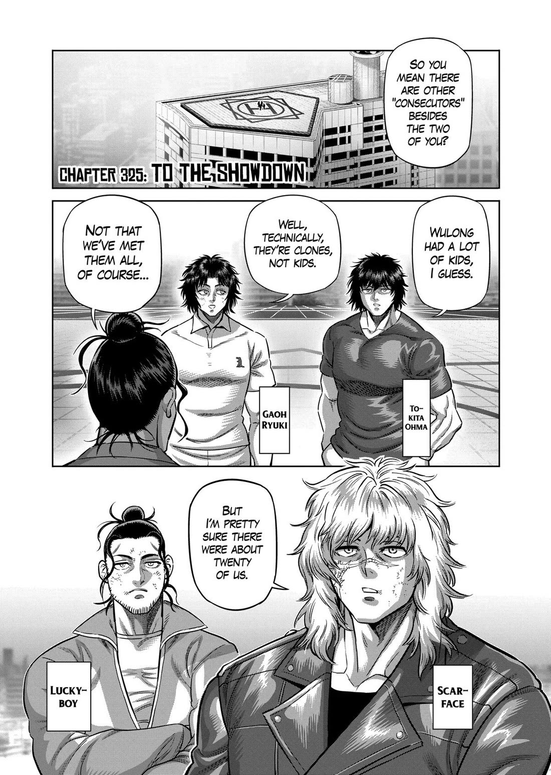 Kengan Omega Chapter 325 - Page 1